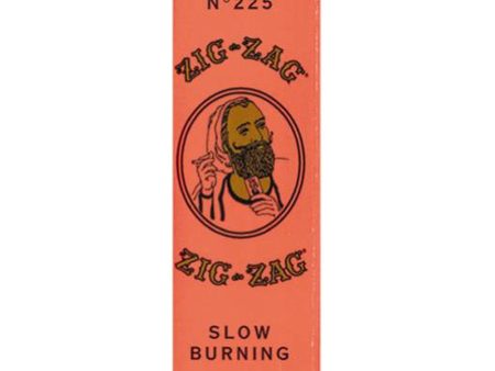 Zig Zag - Slow Burning - Orange 1-1 4 on Sale