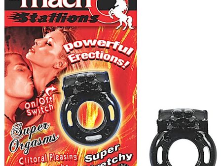 The Macho Stallions Vibrating Cockring For Discount