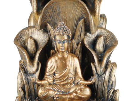 Buddha Backflow Incense Burner - Polyresin   5.5  Online Hot Sale