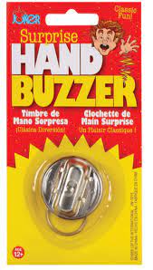 Shocking Round Hand Buzzer Discount