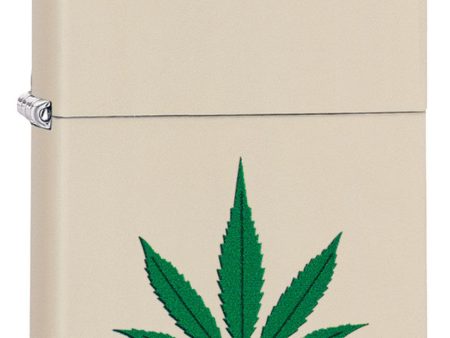 Zippo Lighter - Hemp Leaf Hot on Sale