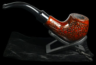 Nirvana Wood Pipe Etch Brown Online Sale