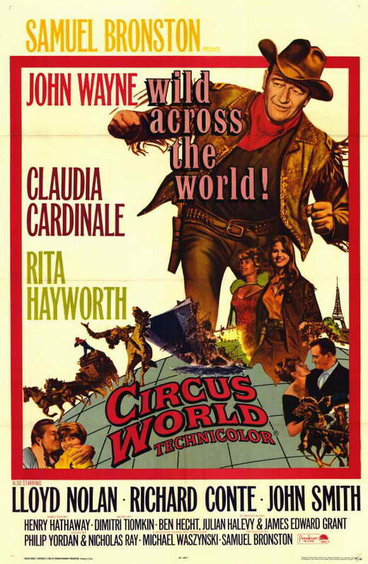 Circus World (1964) - John Wayne Sale