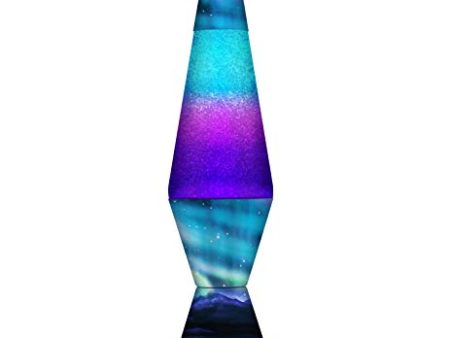 14.5’’ Lava Lamp Colormax Northern Lights For Sale