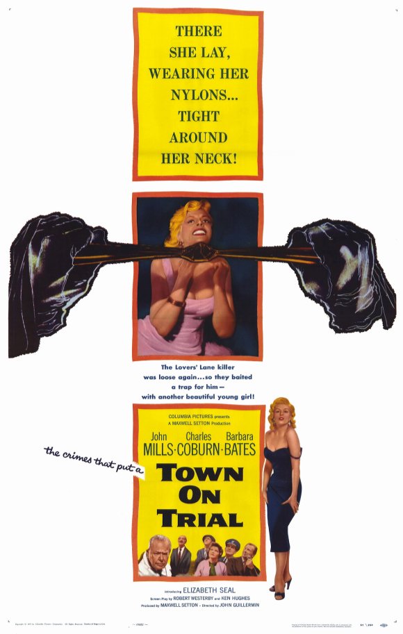 Town On Trial (1957) - Charles Coburn  Colorized Version DVD Online Hot Sale