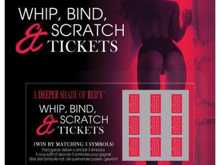 A Deeper Shade of Reds Whip, Bind & Scratch Tickets on Sale