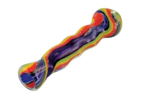 3.5  Multicolor Glass One Hitter W  Dichroic Twists Discount