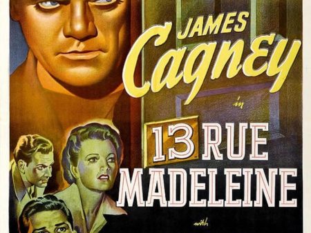 13 Rue Madeleine (1947) - James Cagney  Colorized Version Supply