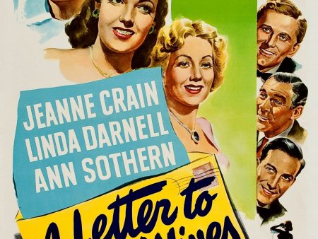 A Letter To Three Wives (1949) - Jeanne Crain  Colorized Version Fashion