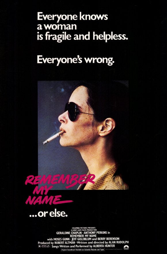 Remember My Name... Or Else (1978) - Geraldine Chaplin For Discount