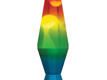 14.5’’ Lava Lamp Rainbow Sale