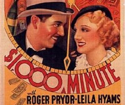 $1000 A Minute (1935) - Roger Pryor Colorized Version  DVD For Cheap