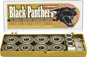 Shortys  Black Panthers Ceramic Bearings Set Online Sale