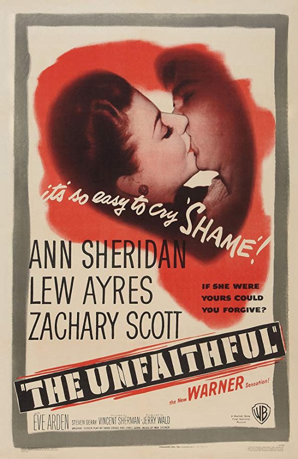 The Unfaithful (1947) - Ann Sheridan  DVD Sale