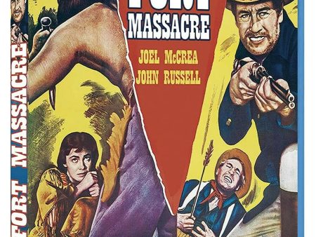 Fort Massacre (1958) - Joel McCrea  Blu-ray  codefree For Cheap