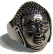 Buddha Head Stainless Steel Biker Ring Hot on Sale