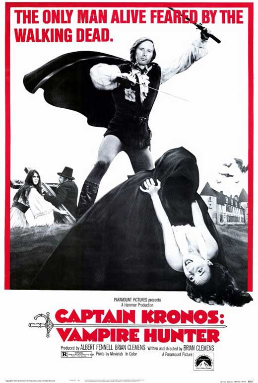 Captain Kronos : Vampire Hunter (1974) - Horst Janson Cheap