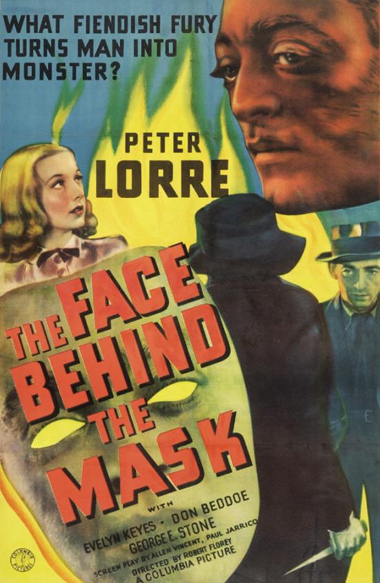 The Face Behind The Mask (1941) - Peter Lorre  Colorized Version DVD Online Sale