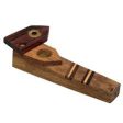 Tri-Tone Wood Pipe w  Swivel Cover & Screen Online Sale