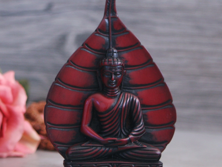 Serene Buddha With Leaf 8  Sale