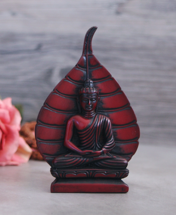 Serene Buddha With Leaf 8  Sale