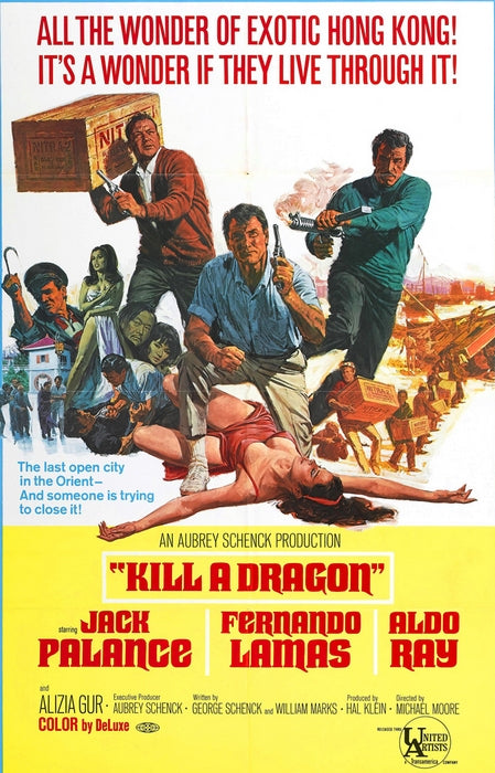 Kill A Dragon (1967) - Jack Palance  DVD For Cheap