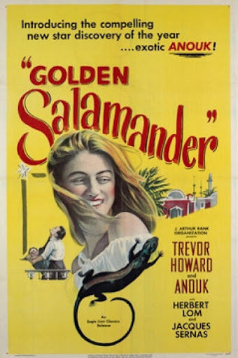 Golden Salamander (1950) - Trevor Howard  Colorized Version DVD Fashion