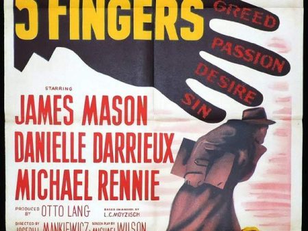 5 Fingers (1952) - James Mason  Colorized Version Online now