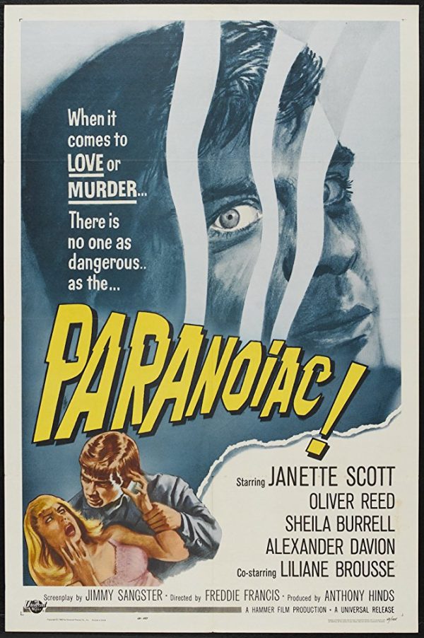 Paranoiac (1963) - Oliver Reed  Colorized Version on Sale