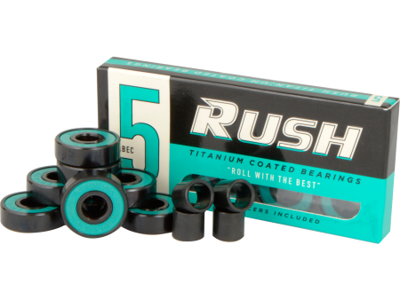 RUSH ABEC-5 BEARINGS W SPACERS Ppp Discount