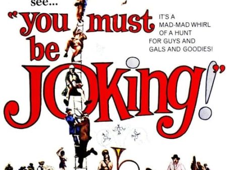 You Must Be Joking ! (1965) - Michael Callan   Colorized Version  DVD Hot on Sale