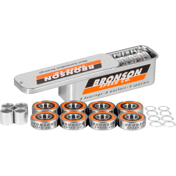 Bronson Speed Co. G3 Bearings Single Set Tin For Discount